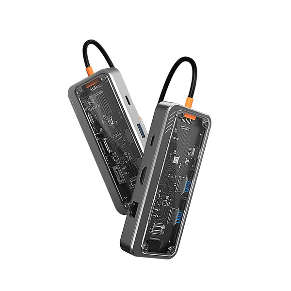 High Quality USB Hub Type C USB Hub With HDMI Type C Adapter Charger Multiport 6 in 1 USB C Hub Computer Accessories