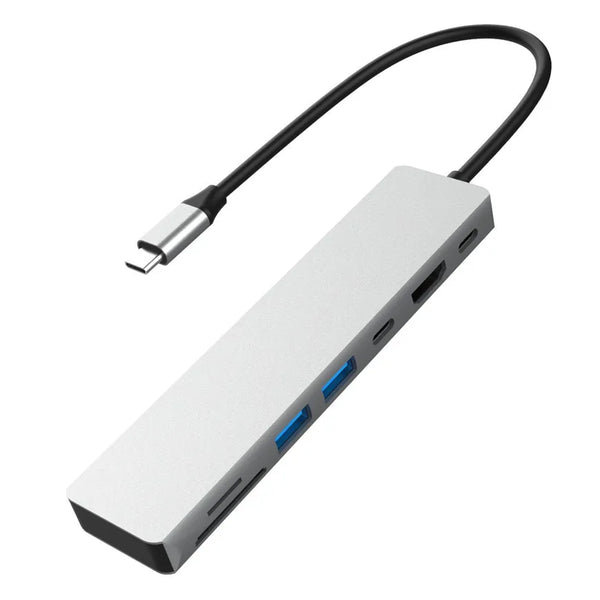 Wholesales OEM/ODM  USB3.0 5Gbps 4k HD PD100W Fast Charging SD TF Card Reader USB-Hub-7-Port PCB for PC