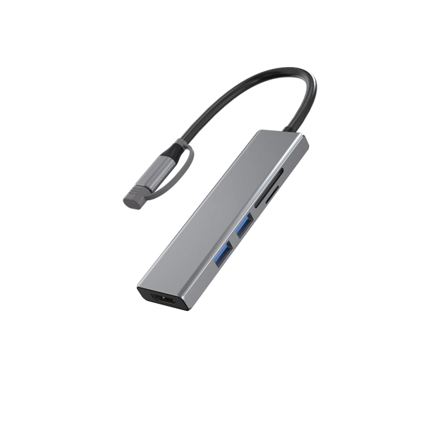 High Speed USB 3.0 Port HUB Extension Multiple with TF/SD Reader HDMI Power Supply for Laplop PC Computer Hub USB Dex