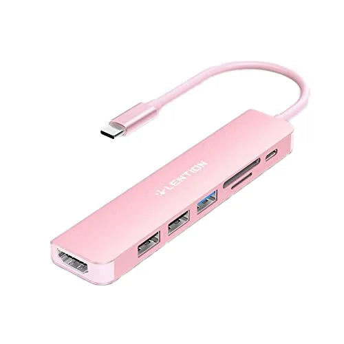 OEM 6-in-1 USB C Hub Multi-Function Aluminium Laptop Stand 60W PD 3.0 Station Charger 6 Port 1 Stock Electric Laptop Stand