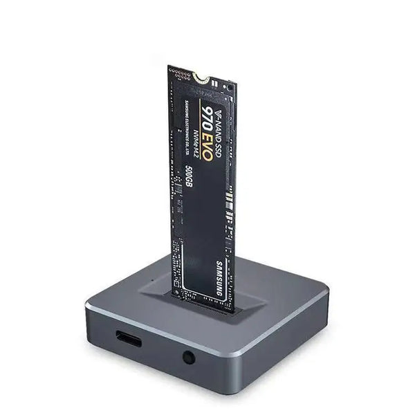 OEM ODM External M.2 NVMe SSD Hard Drive Casing to Type C USB 3.1 Enclosure for 2230 2242 2260 2280 M.2 NVME SSD Docking Station