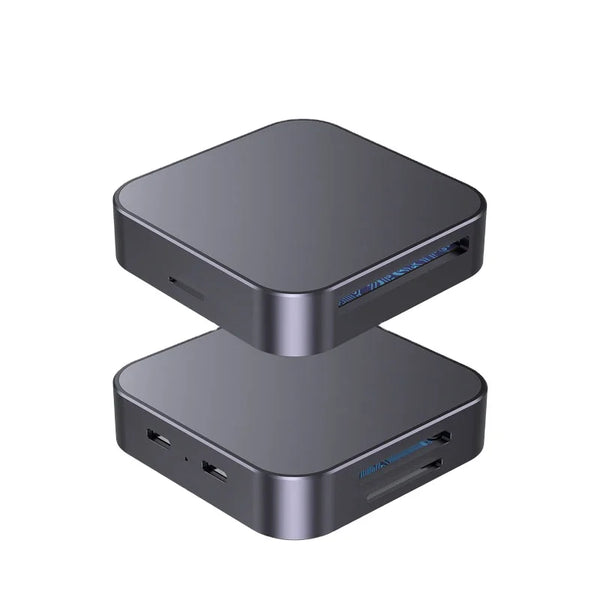 6 in 1 Type C 3.2 High Speed TF SD 4.0 312Mb/s CFExpress CFast Slot CFast DC Internal Card Readers Writer CF Card Reader USB