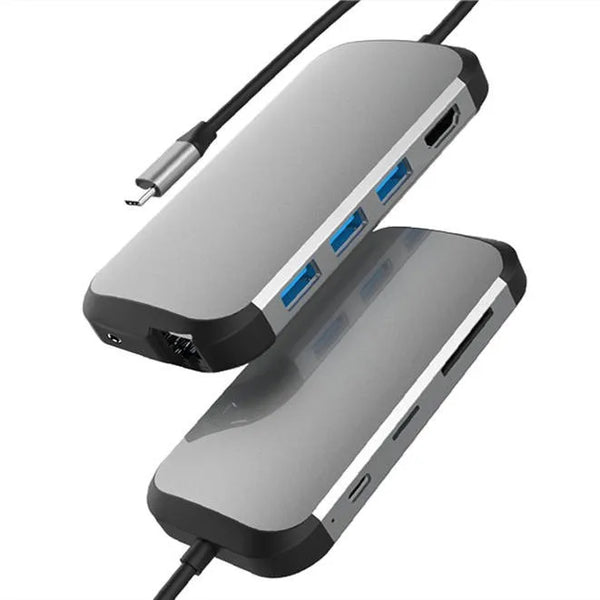 Hot Selling 9 in 1 USB C Hub Adapter for Microsoft Surface Go 2 USB 3.0 Docking Station with Power Adapter in Stock 10 1 Model