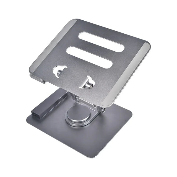 Flexible Adjustable Aluminum Laptop Desk Top Support Ergonomic 8 Port Adapter Multiport USB C Hub 8 in 1 USB-C Stand Hub